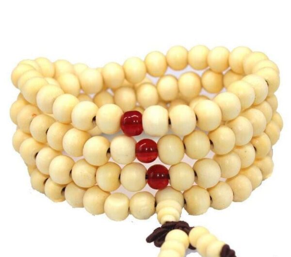 108 Rosewood Prayer Mala Beads Bracelet - Image 11
