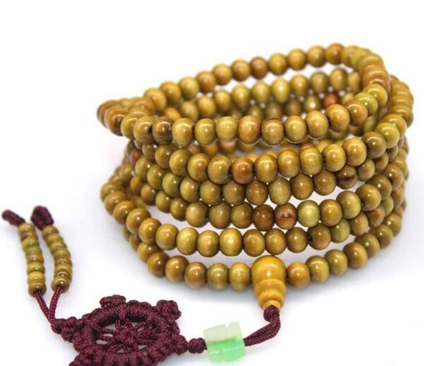 108 Rosewood Prayer Mala Beads Bracelet - Image 20