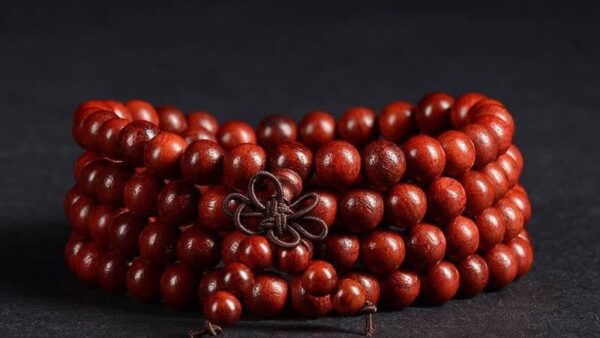 Aromatic Indian Rosewood 108 Bead Mala