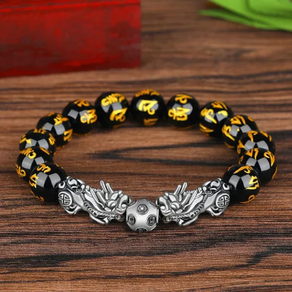 Brave Pixiu Wealth Luck Bracelet - Image 3