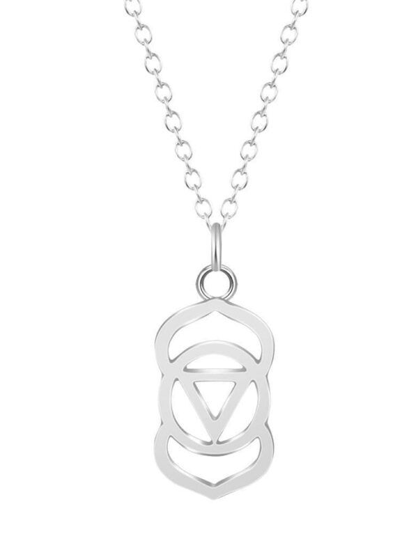 Handmade Third Eye Chakra Ajna Pendant Necklace - Image 6