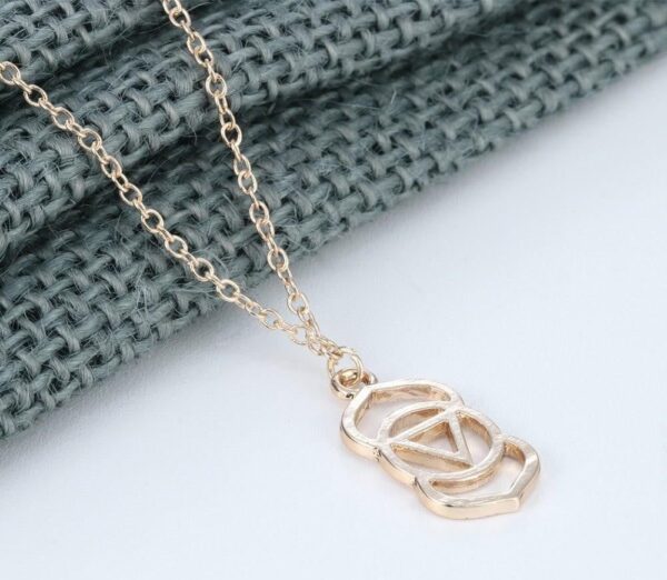 Handmade Third Eye Chakra Ajna Pendant Necklace - Image 2