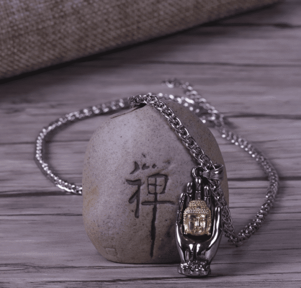 Offerings of Buddha Stainless Steel Necklace - Image 3