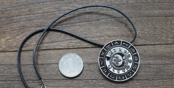 Old Moon Phase Zodiac Amulet - Image 5