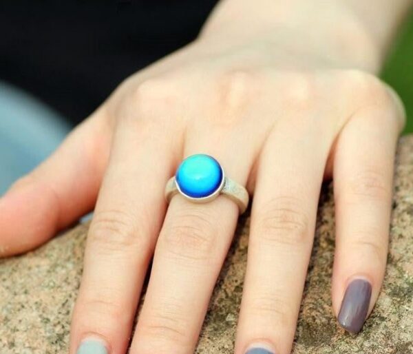 Solitaire Mood Ring