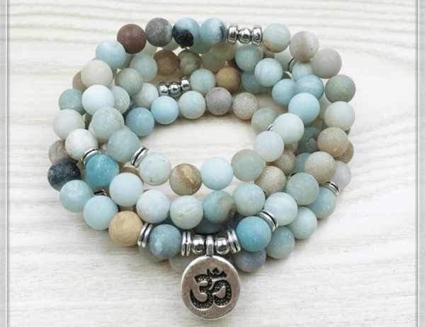 Soul Soother Amazonite 108 Mala - Image 2