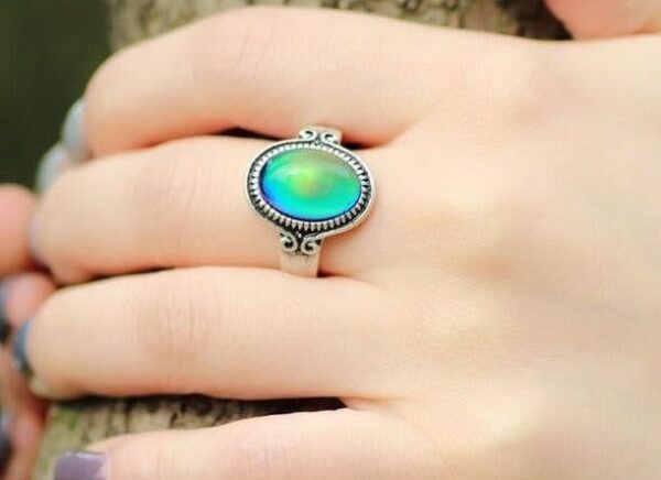 Vintage Glass Mood Ring - Image 2