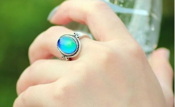 Vintage Glass Mood Ring - Image 3